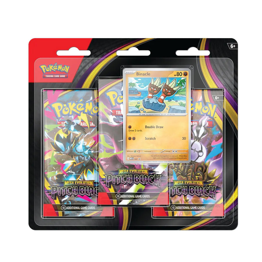 Pokemon Pitch Black 3 Pack Blister