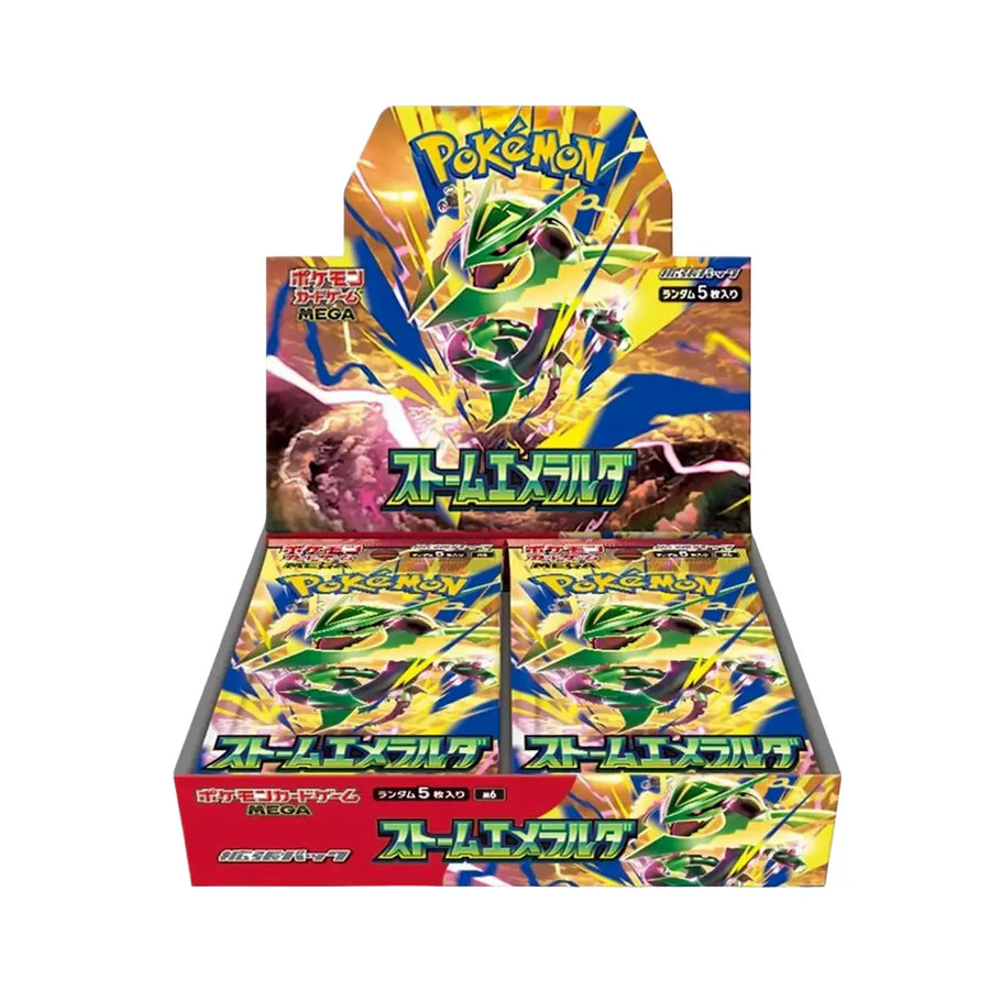 (JP) POKEMON M6 Storm Emeralda Booster Box