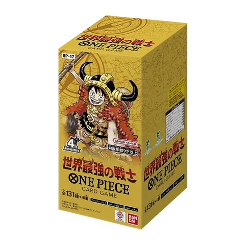 (JP) One Piece OP-17 The World's Strongest Warriors Booster Box