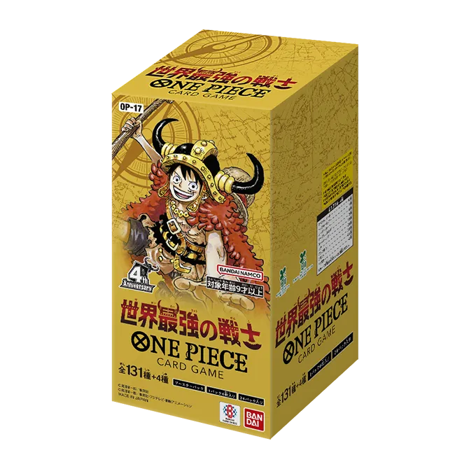 (JP) One Piece OP-17 The World's Strongest Warriors Booster Box